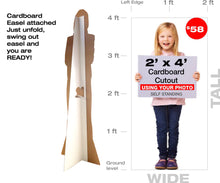 Cheap Custom Cardboard cutout standee small standup 4ft
