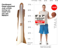 Cheap Custom Cardboard cutout standee small standup 7ft