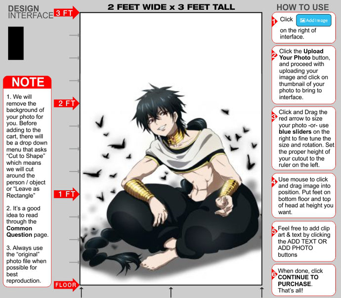 3ft Tall Custom Cardboard Cutout - Lowest Price Guarantee