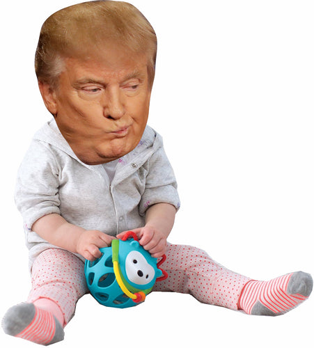 Donald Trump Baby life size cardboard cutout standee standup